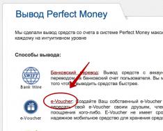 E-Fiş, Perfect Money'e nasıl benzer ve PerfectMoney hesap dolumunu nasıl etkinleştirebilirsiniz?