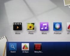 Programy pro LG Smart TV: znát a nainstalovat programy Webos lg