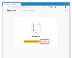 Sigurnosna kopija s Khmaru Yandex diska