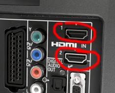 Televizorni kompyuterga ulashning bosqichma-bosqich rejasi'ютера через HDMI з налаштуванням Windows Підключення системного блоку до телевізора через hdmi