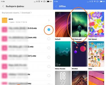 Miui 4 için Xiaomi Temalarında temaların keyfini çıkarma ve yükleme
