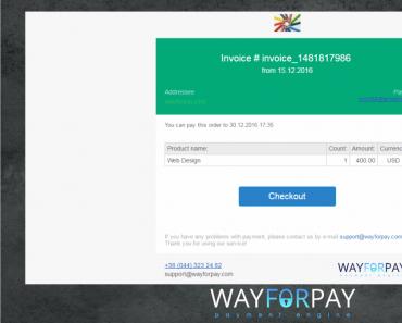 Ödeme hizmeti WayForPay